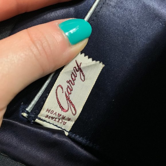 50s Garay Handbag With Attached Coin Purse - Picture 15 of 15